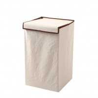 New Design High Quality Household Folding With Lid Square Non-woven Laundry Hamper Laundry Basket